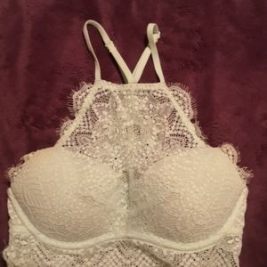 Pink push up festival Bra